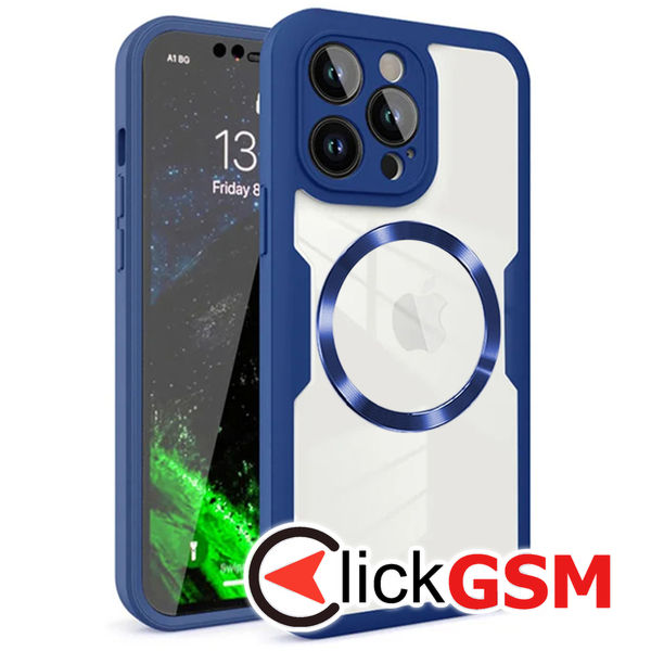 Techsuit - ColorVerse 360 MagSafe Series + Screen Protector - iPhone 12 Pro - Blue