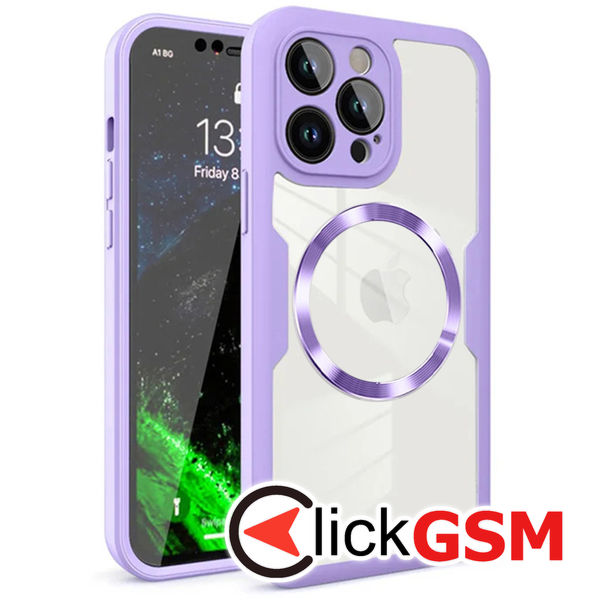 Techsuit - ColorVerse 360 MagSafe Series + Screen Protector - iPhone 12 Pro - Purple