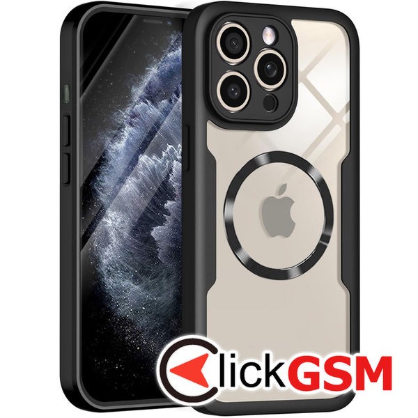 Techsuit - ColorVerse 360 MagSafe Series + Screen Protector - iPhone 11 Pro - Black