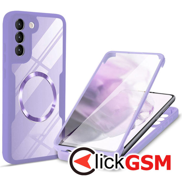 Techsuit - ColorVerse 360 MagSafe Series + Screen Protector - Samsung Galaxy S23 - Purple