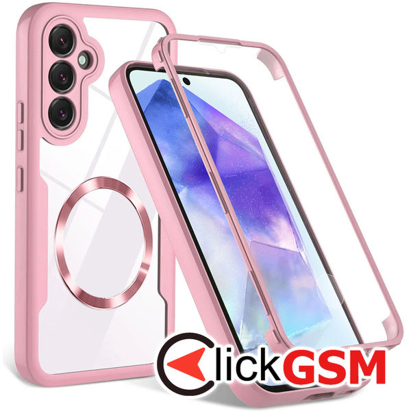 Techsuit - ColorVerse 360 MagSafe Series + Screen Protector - Samsung Galaxy S23 FE - Pink