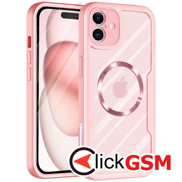 Techsuit - ColorVerse 360 MagSafe Series + Screen Protector - iPhone 16 - Pink