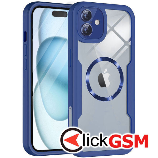 Techsuit - ColorVerse 360 MagSafe Series + Screen Protector - iPhone 16 - Blue