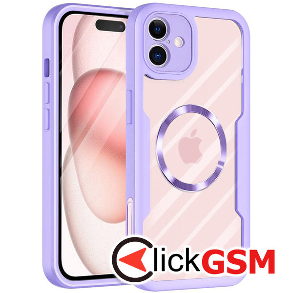 Techsuit - ColorVerse 360 MagSafe Series + Screen Protector - iPhone 16 - Purple