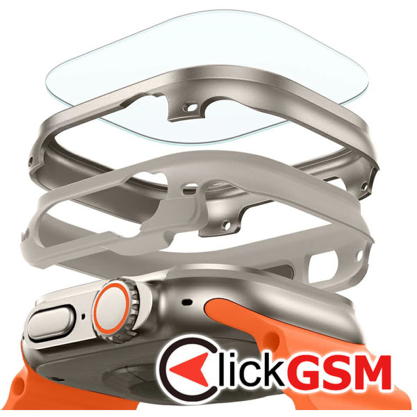 ESR - Armorite Protection Set - Apple Watch Ultra / Ultra 2 - Titanium