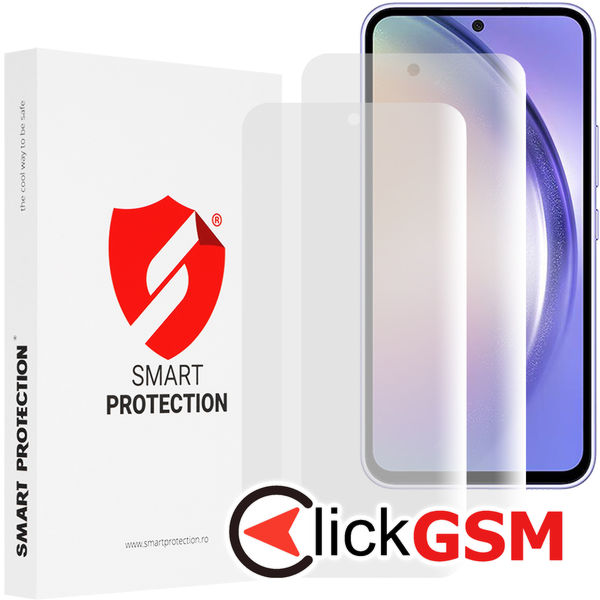 Smart Protection - Premium Classic (2 pack) - Samsung Galaxy A54 - Clear