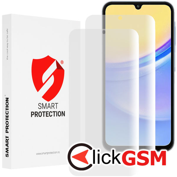 Smart Protection - Premium Classic (2 pack) - Samsung Galaxy A15 5G - Clear