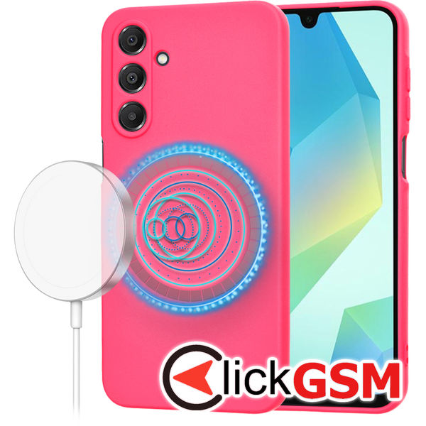 Techsuit - SoftFlex MagSafe - Samsung Galaxy A16 4G / A16 5G - Hot Pink