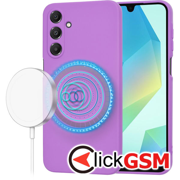 Techsuit - SoftFlex MagSafe - Samsung Galaxy A16 4G / A16 5G - Purple