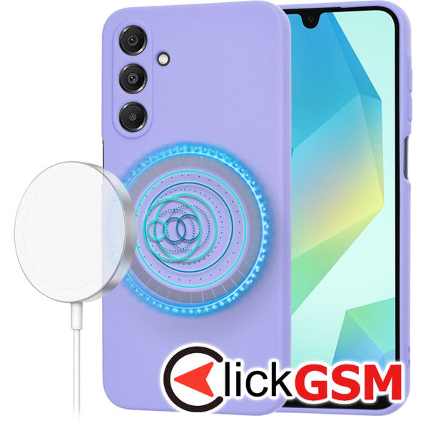 Techsuit - SoftFlex MagSafe - Samsung Galaxy A16 4G / A16 5G - Light Purple