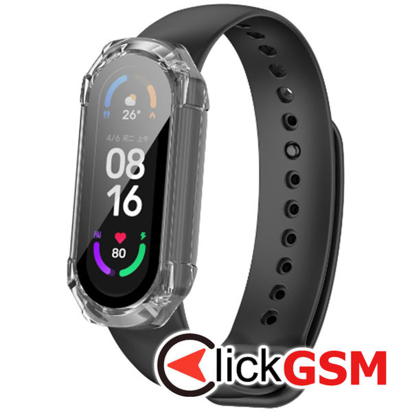Techsuit - Defense360 Pro + Screen Protector - Xiaomi Mi Band 4 / 5 / 5 NFC / 6 / 6 NFC - Clear