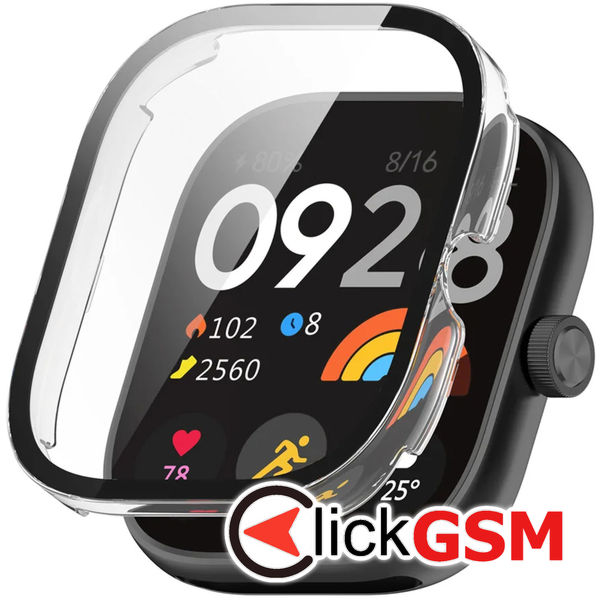 Techsuit - Defense360 Pro + Screen Protector - Xiaomi Redmi Watch 4 - Clear