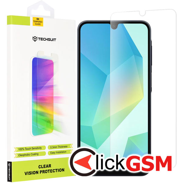 Techsuit - Clear Vision Glass - Samsung Galaxy A16 4G / A16 5G - Transparent