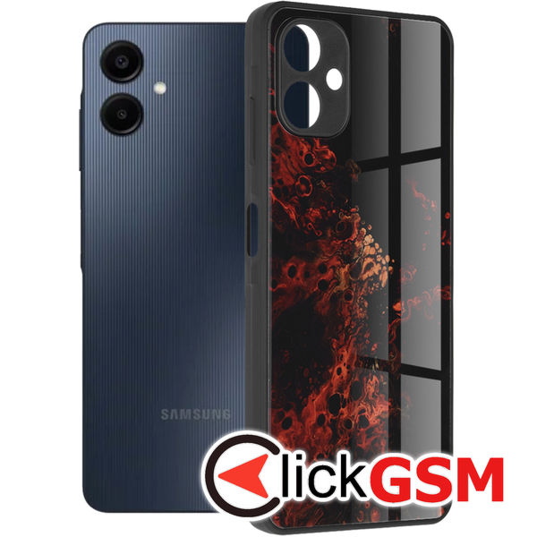 Techsuit - Glaze Series - Samsung Galaxy A06 - Red Nebula