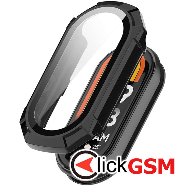 Techsuit - Defense360 Pro + Screen Protector - Xiaomi Mi Band 8 / 8 NFC - Black