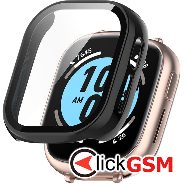 Techsuit - Defense360 Pro + Screen Protector - Honor Watch 4 - Black