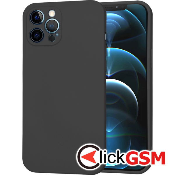 Techsuit - SoftFlex MagSafe - iPhone 12 Pro Max - Black