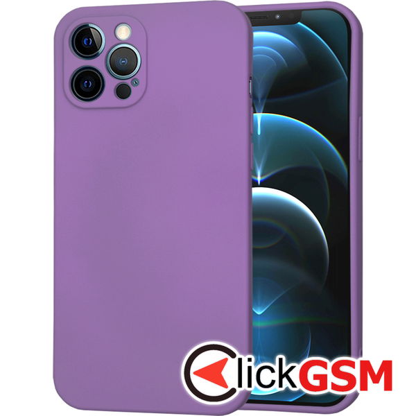 Techsuit - SoftFlex MagSafe - iPhone 12 Pro Max - Purple