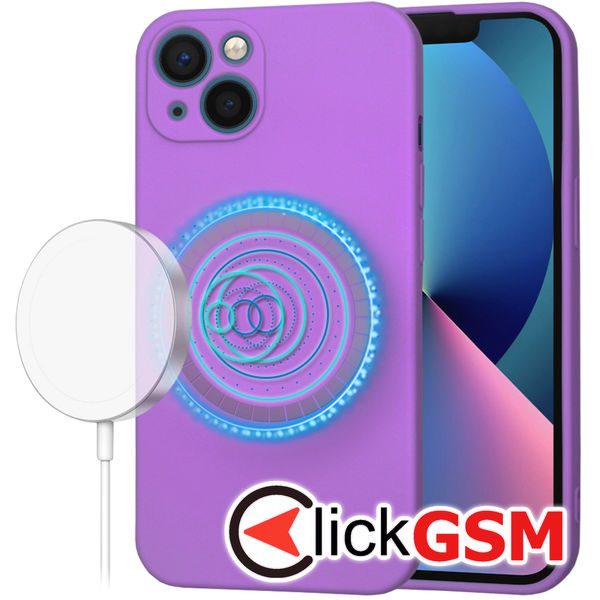 Techsuit - SoftFlex MagSafe - iPhone 13 - Purple
