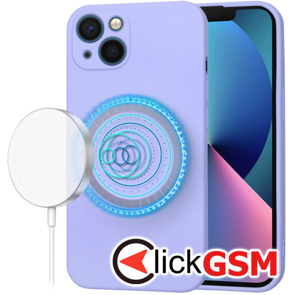 Techsuit - SoftFlex MagSafe - iPhone 13 - Light Purple