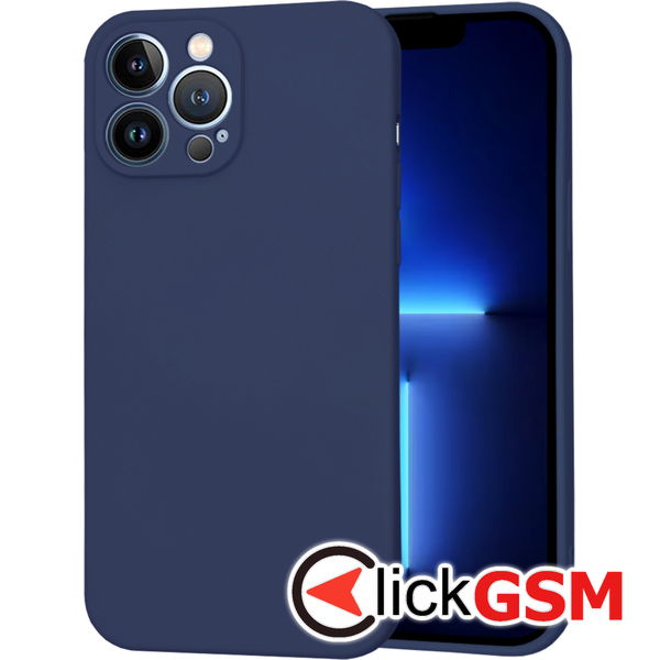 Techsuit - SoftFlex MagSafe - iPhone 13 Pro Max - Navy Blue