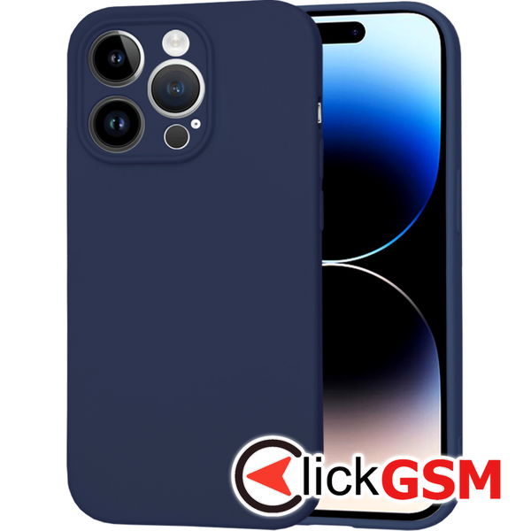 Techsuit - SoftFlex MagSafe - iPhone 14 Pro - Navy Blue