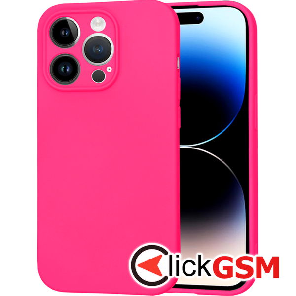 Techsuit - SoftFlex MagSafe - iPhone 14 Pro - Hot Pink