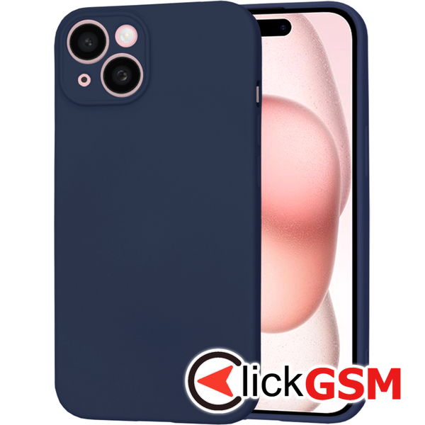 Techsuit - SoftFlex MagSafe - iPhone 15 - Navy Blue