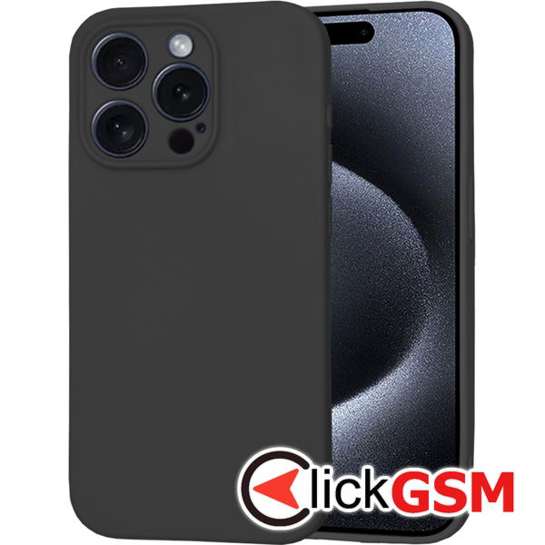 Techsuit - SoftFlex MagSafe - iPhone 15 Pro - Black