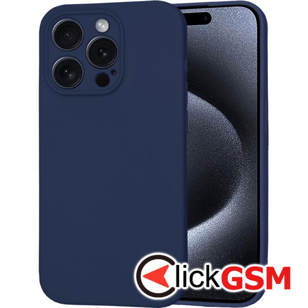 Techsuit - SoftFlex MagSafe - iPhone 15 Pro - Navy Blue