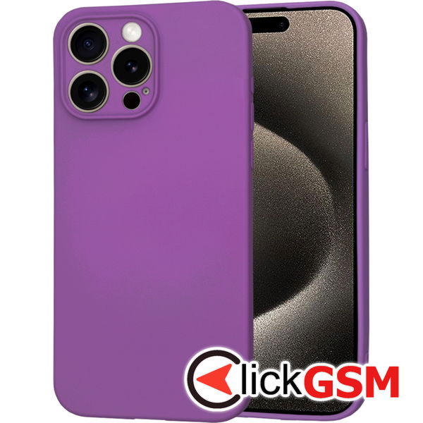 Techsuit - SoftFlex MagSafe - iPhone 15 Pro Max - Purple