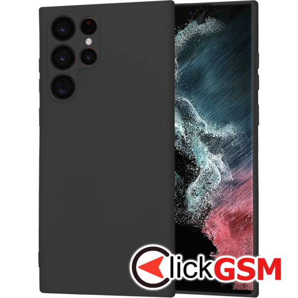 Techsuit - SoftFlex MagSafe - Samsung Galaxy S22 Ultra 5G - Black