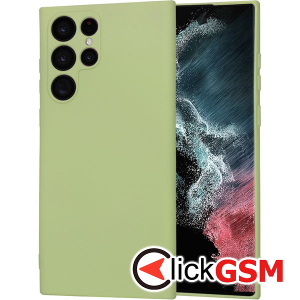 Techsuit - SoftFlex MagSafe - Samsung Galaxy S22 Ultra 5G - Matcha