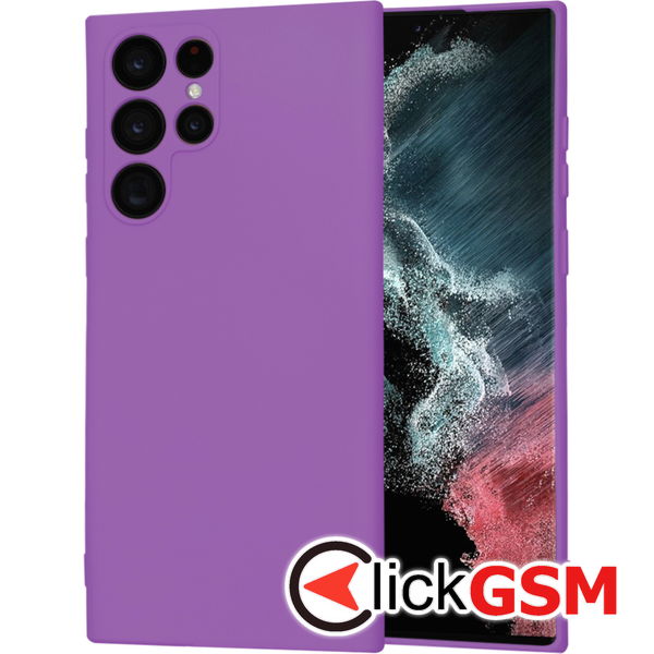 Techsuit - SoftFlex MagSafe - Samsung Galaxy S22 Ultra 5G - Purple