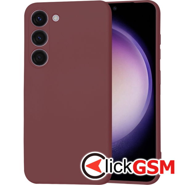 Techsuit - SoftFlex MagSafe - Samsung Galaxy S23 - Plum Red