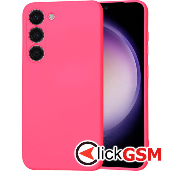 Techsuit - SoftFlex MagSafe - Samsung Galaxy S23 - Hot Pink