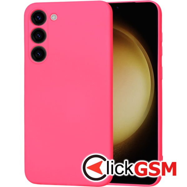 Techsuit - SoftFlex MagSafe - Samsung Galaxy S23 Plus - Hot Pink
