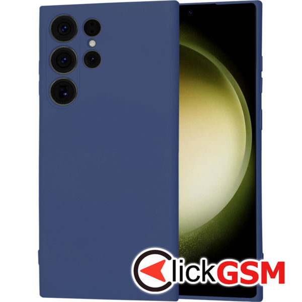 Techsuit - SoftFlex MagSafe - Samsung Galaxy S23 Ultra - Navy Blue