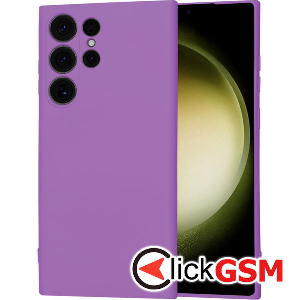 Techsuit - SoftFlex MagSafe - Samsung Galaxy S23 Ultra - Purple