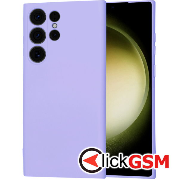 Techsuit - SoftFlex MagSafe - Samsung Galaxy S23 Ultra - Light Purple