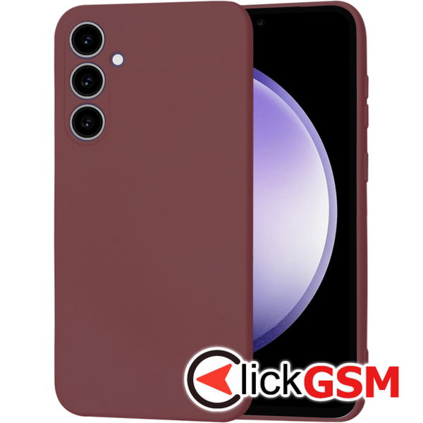 Techsuit - SoftFlex MagSafe - Samsung Galaxy S23 FE - Plum Red