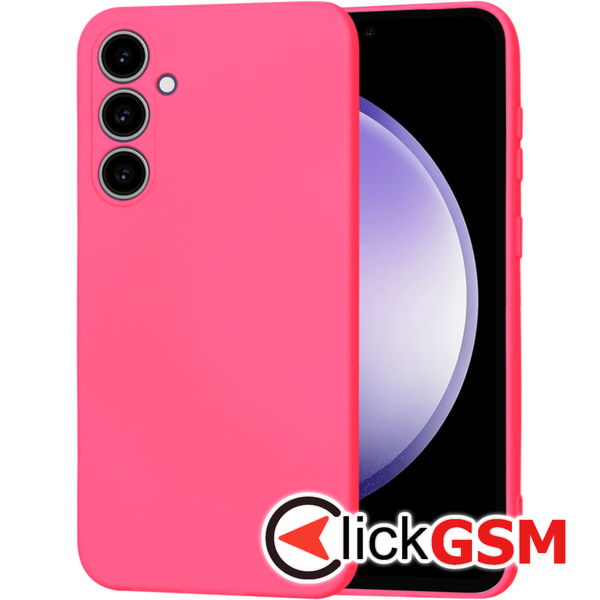 Techsuit - SoftFlex MagSafe - Samsung Galaxy S23 FE - Hot Pink