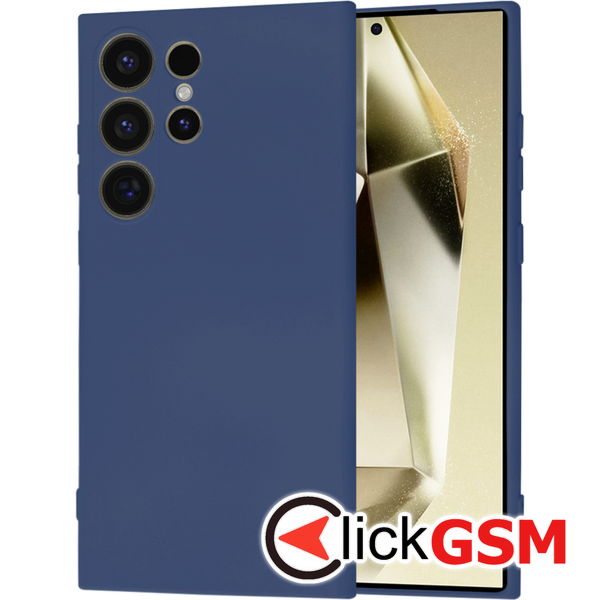 Techsuit - SoftFlex MagSafe - Samsung Galaxy S24 Ultra - Navy Blue