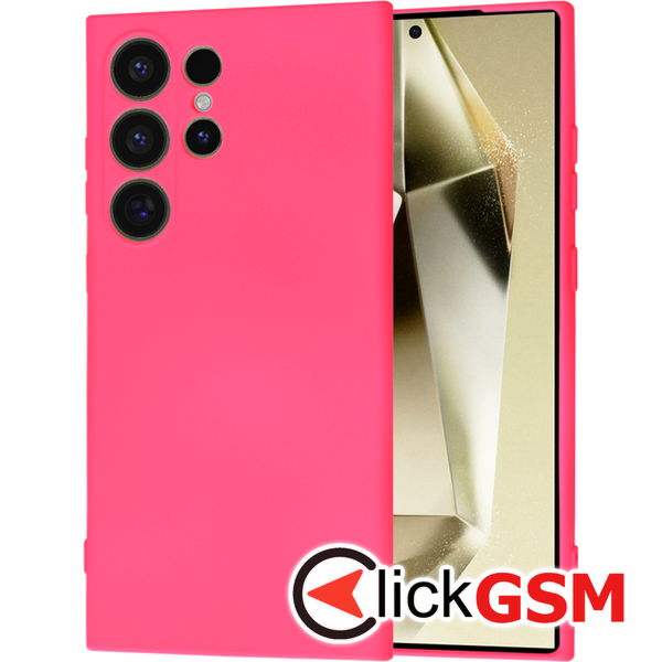 Techsuit - SoftFlex MagSafe - Samsung Galaxy S24 Ultra - Hot Pink