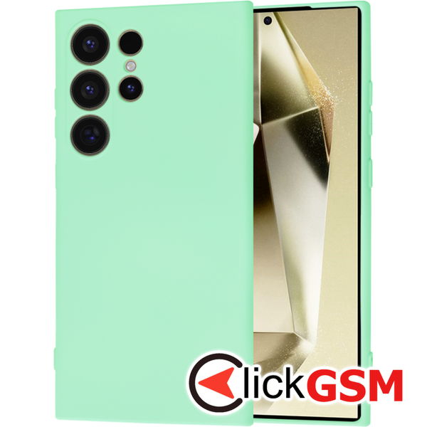 Techsuit - SoftFlex MagSafe - Samsung Galaxy S24 Ultra - Mint Green