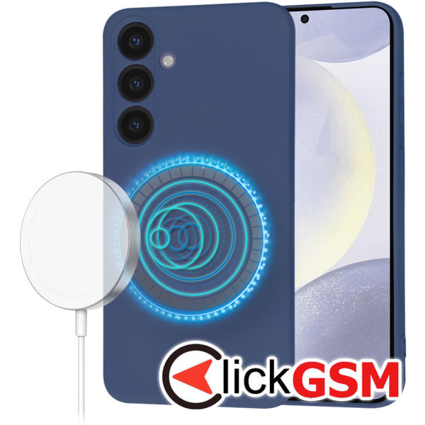 Techsuit - SoftFlex MagSafe - Samsung Galaxy S24 Plus - Navy Blue