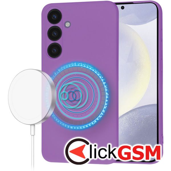 Techsuit - SoftFlex MagSafe - Samsung Galaxy S24 Plus - Purple