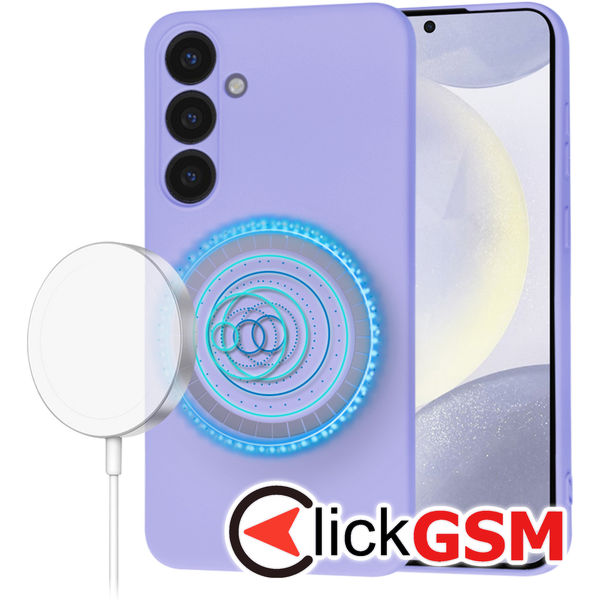 Techsuit - SoftFlex MagSafe - Samsung Galaxy S24 Plus - Light Purple