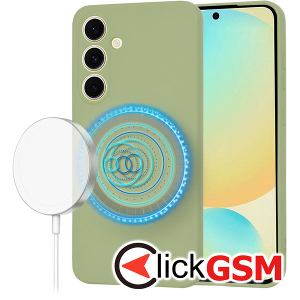 Techsuit - SoftFlex MagSafe - Samsung Galaxy S24 FE - Matcha