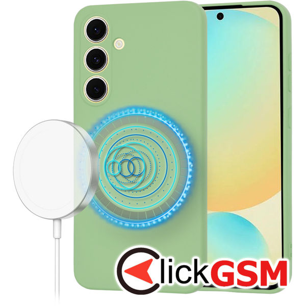 Techsuit - SoftFlex MagSafe - Samsung Galaxy S24 FE - Mint Green